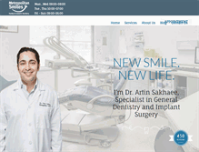 Tablet Screenshot of metropolitansmiles.com